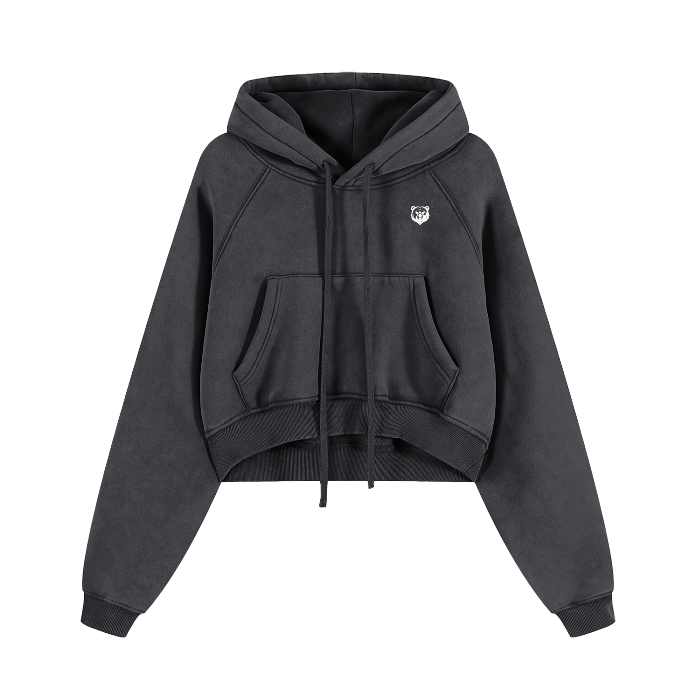 Grizzly Cropped Hoodie