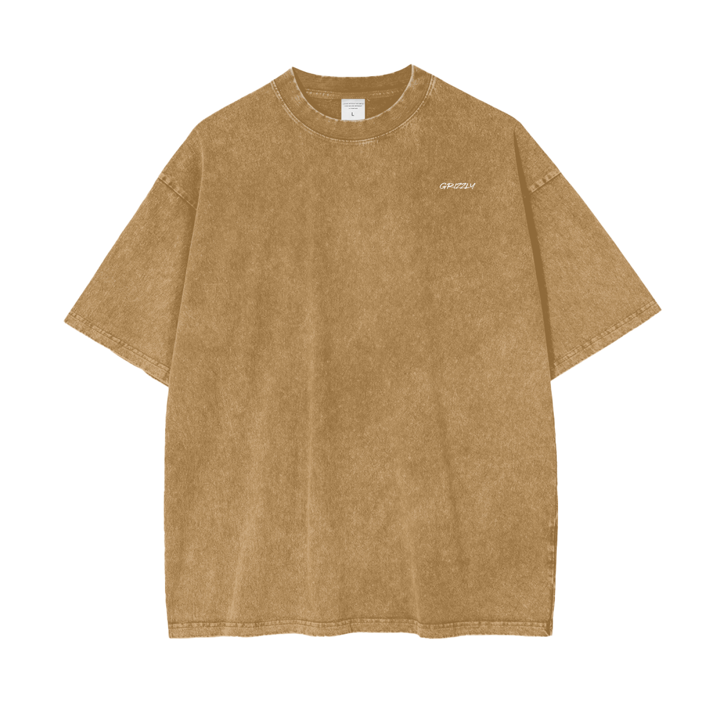 Grizzly "Live Life By God" Washed Shirt