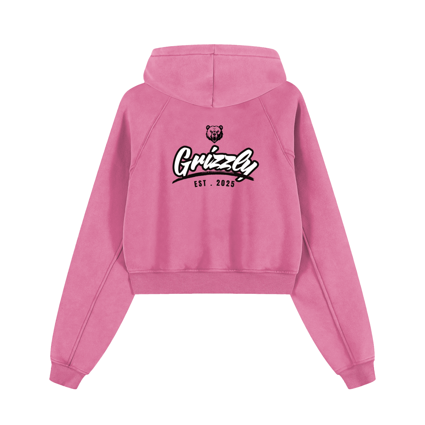 Grizzly Cropped Hoodie