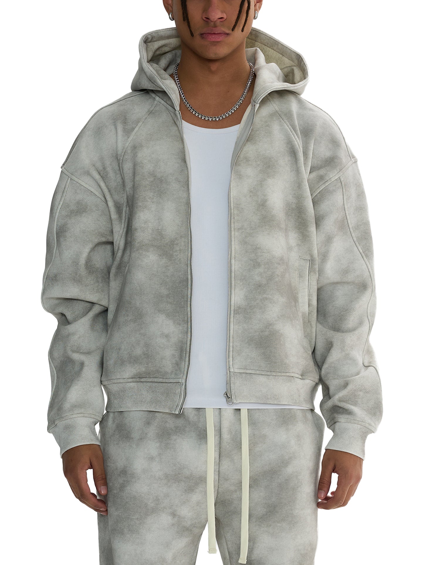 Grizzly "Dirty" Zip Hoodie